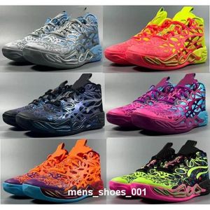 Lamelo ball heren dames basketbalschoenen blauw mb 4 mb0,4 mb4 schuim melo zapatillas lamelos rick y morty 2024 man vrouw mode trainer sneaker maat 5,5 - 12