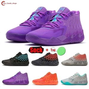 LaMelo Lafrance Ball Mb.01 Style bottes de basket Queen City mi haut hommes respirant Durable en plein air femmes chaussures de course