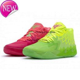 Lamelo shoes 2023Lamelo shoes OGBasketball Shoes MB.01 Rick And Morty Basketball Shoes para la venta LaMelos Ball Hombres Mujeres Sueños iridiscentes Buzz City Rock