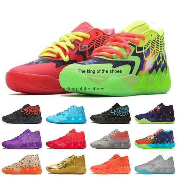 Zapatos Lamelo 2023 Zapatos Lamelo con caja LaMelos Ball MB.01 Zapatillas de baloncesto EE. UU. 7.5-12 Zapatillas de deporte para hombre Deportes Galaxy Beige Queen Buzz City Rick y Morty Sky