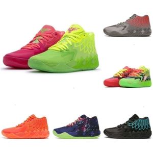 Chaussures Lamelo Ball Lamelo Chaussures de basket-ball pour hommes Mb01 Designer Man Melo et Mb01 01 Ballls Galaxy Bleu Rouge Vert Noir Blast Queen Designer Sneaker Tra