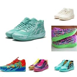 Lamelo Schoenen Og 2023 Lamelo Ball 3 Mb.2 3 basketbalschoenen voor kinderen en Rock Ridge Red Queen Not From Here Lo Ufo Black Blast kindersneakers 36-39