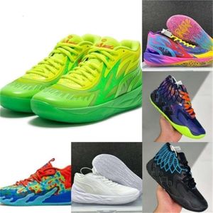 Lamelo Sportschoenen Bal Lamelo Mb02 Mb03 Basketbalschoenen Mb3 Mb2 Mb02 Rick en Morty Heren Trainers Galaxy i Rock Ridge Blast Be You Queen Not From Here 1of1 Desig