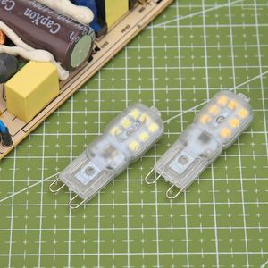 Lámpara 3W Luz de silicona SMD 2835 Bombilla de maíz Blanco cálido frío Multifuncional para candelabro de vela Refrigerador