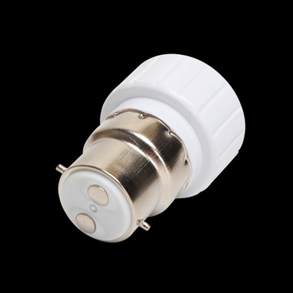 Adaptateur de pied de lampe B22 à GU10, convertisseur de lumières LED, support d'ampoule, douille à vis, changement de pièces d'éclairage