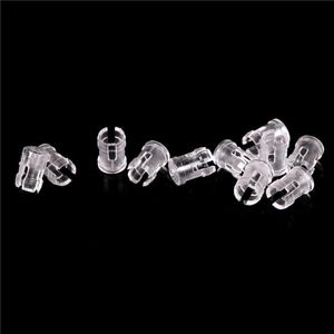 Lamp Covers Shades 10 / 20pcs Clear 3mm LED Light Emitting Diode Lampenkapbeschermers