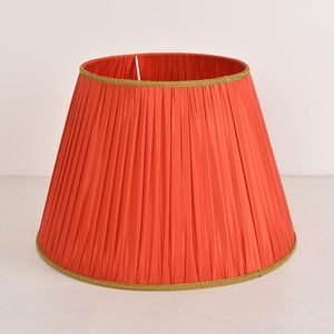 Lampe Couvre Nuances 2021 40 cm Rouge Tissu Abat-Jour Pour Table Bureau Plancher Salon E27 Couverture