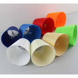 Lamp Covers Shades 2 Stks Dia14cm Moderne Mini Weefsel Lampenkap, Glas Kroonluchter Wandschaduwen, Clip