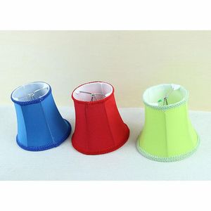 Lamp Covers Shades 2 Stks Moderne Kleur Mini Shades, DIY Stof Kroonluchter Wandkappen, Clip aan