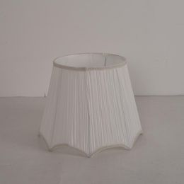 Lamp Covers Shades 30cm Wave Pattern Folds White Lampenkap voor Tafel Night Desk Floor E27 Cover