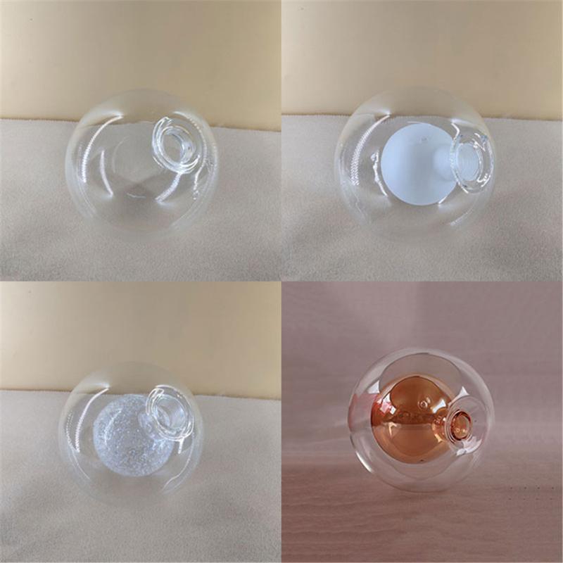 Lamp Covers Shades D10cm D12cm G9 Glass Schaduw Vervanging voor Socket Luster Kroonluchter Plafond Hanglamp, Helder White Globe Lampenkast CO