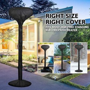 Lamp Covers Shades Electric Patio Heater Cover met Rits Volledige Overdekte Waterdichte Bescherming voor Standup Reme889