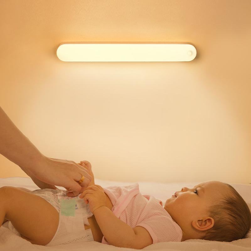 Lampe Couvre Shades LED Night Light Sous Cabinet Motion Capteur Capteur Cuisine Cuisine Chambre Éclairage Éclairage