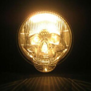 Lamp Covers Shades Skull Headlight voor Auto Truck Auto Decoratieve Beschermhoofd Cover Accessoire Universeel