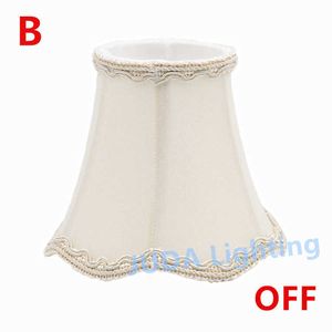 Cubiertas de lámpara Tonos Pantalla de lámpara vintage Cubierta de lámpara Luces de cristal Pantalla de lámpara E14 Cubierta de zócalo de lámpara de bombilla para luz de vela Lámparas de araña led Luz colgante W0410