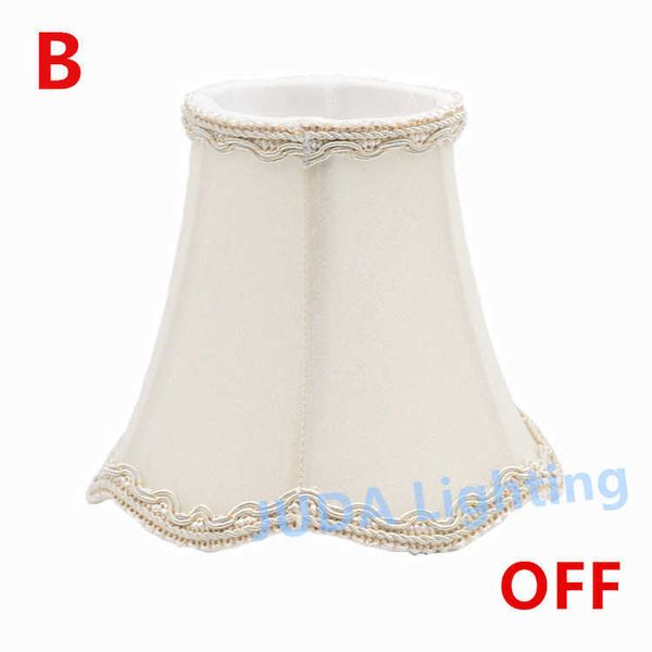 Couvre-lampes Abat-jour Vintage Abat-jour Couvercle de lampe Lampes en cristal Abat-jour E14 Ampoule couvercle de douille de lampe pour bougie lumière led lustres suspension W0410