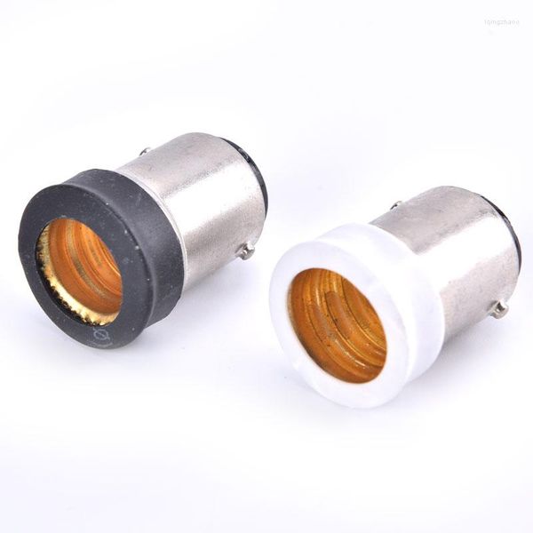 Suportes de lâmpada 1 pc b15parafusado e14 e12 soquete base suporte adaptador conversor 220v acessórios de iluminação B15-E14/B15-E12