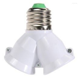 Supports de lampe 1 pièces E27 à support convertisseur matériau ignifuge LED halogène Y forme douille de lumière ampoule adaptateur de base accessoires d'éclairage