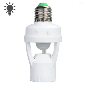 Lamphouders AC 100-240V E27 Houder Socket Converter Met PIR Bewegingssensor Ampul Base Intelligente Gloeilamp schakelaar