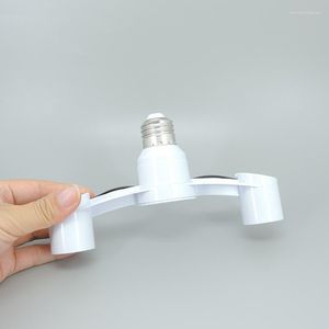 Supports de lampe AC E27 à 2 convertisseur de Base support de douille têtes séparateur lumière LED ampoule adaptateur secteur étendu