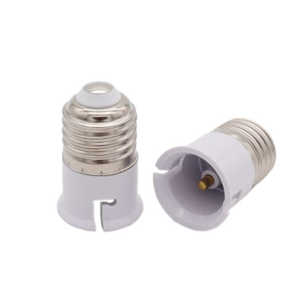 Supports de lampe B22 à E27, matériau adaptateur, matériau ignifuge, douille, lampes LED, ampoule de maïs