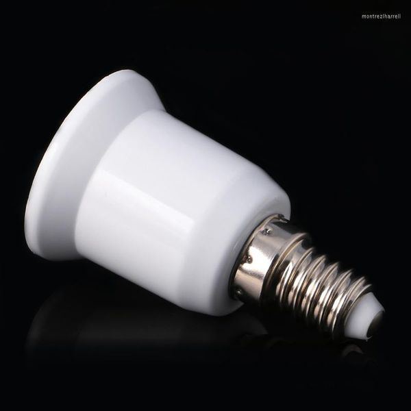 Portalámparas E14 a E27 Base tornillo LED portalámparas adaptador enchufe convertidor gota