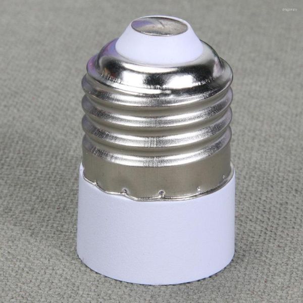 Supports de lampe E27 à E14 adaptateur de support de douille socle professionnel ampoule pièces accessoires blanc