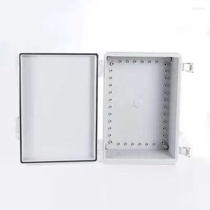 Supports de lampe couvercle à charnière en acier inoxydable loquet boîte de jonction avec plaque de montage IP67 étanche bricolage boîtier électrique plastique ABS