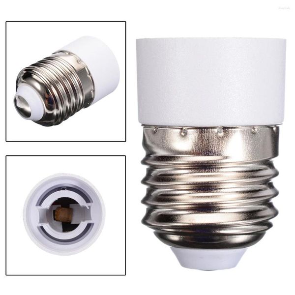 Supports de lampe convertisseur de lumière LED E27 à E14 ampoule Base Conversion prise raccord Extender adaptateur support pour outil d'éclairage