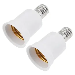 Supports de lampe adaptateur de douille 2 pièces E17 à E26 convertisseur Standard intermédiaire ampoule LED