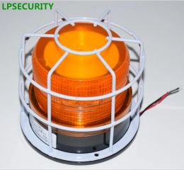 Lamp LPSecurity étanche 12VDC 24VDC clignotant lampe à la lampe de la lampe stroboscopique pour l'ouverture scolaire de porte de porte d'obturation de garage (pas de son)