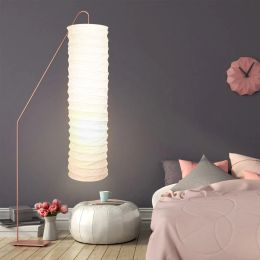 Lamp papieren vloer schaduw lantaarn lampenkap staande kolom hoge vierkante rijst Japanse witte deklampen vervangen