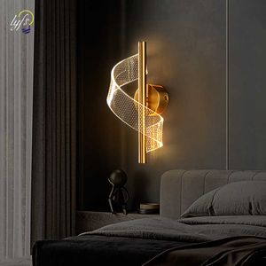 Lampes Nordic LED Lampe Éclairage Intérieur Maison Chevet Salon Couloir Décoration Applique Murale Suspensions Lampe SuspendueHKD230701