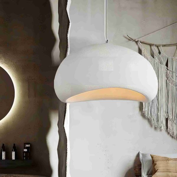 Lampes Nordic Wabi Sabi E27 Lustre Salle À Manger Led Lampes Suspendues Lustre Bar Suspension Lampe Décor À La Maison Loft Luminaire Suspendu AA230407