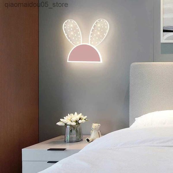 Lampes stores de style moderne pour enfants lampe murale 12W AC90-260V lampe de chevet personnalité créative simple dessin animé lampe murale décorative Q240416