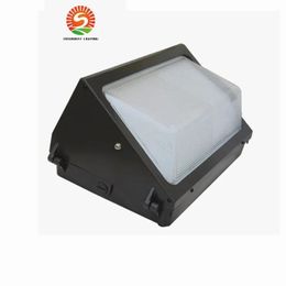 Lampen UL DLC fotocelsensor buiten LED-wandpakket licht 100W 120W industriële wandmontage LED-verlichting daglicht 5000K AC 85265V + Meanw