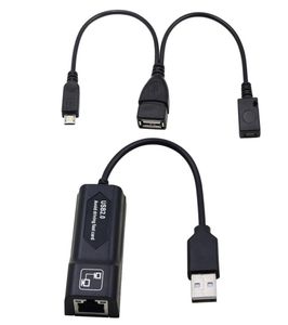 Adaptador Ethernet Lan a USB 20 Splitter de concentrador para Amazon Fire TV 3 Stick Gen 2 TV Streaming Media Stick 100Mbps6648485