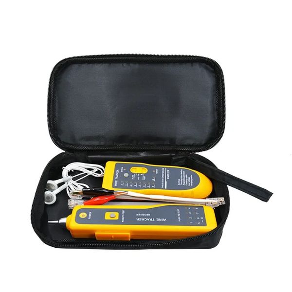 Probador de Cable de red LAN Cat5 Cat6 RJ45 UTP STP, Detector de línea, rastreador de Cable telefónico, Kit de herramientas de diagnóstico de tono