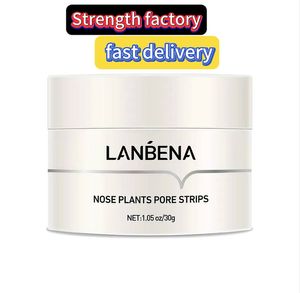 LANBENA Blackhead Peel Off Cream LANBENA Mask Blackhead Nose Pore Mask Remover Strips Nose Plants Pore Strips 1.05 oz / 30ml