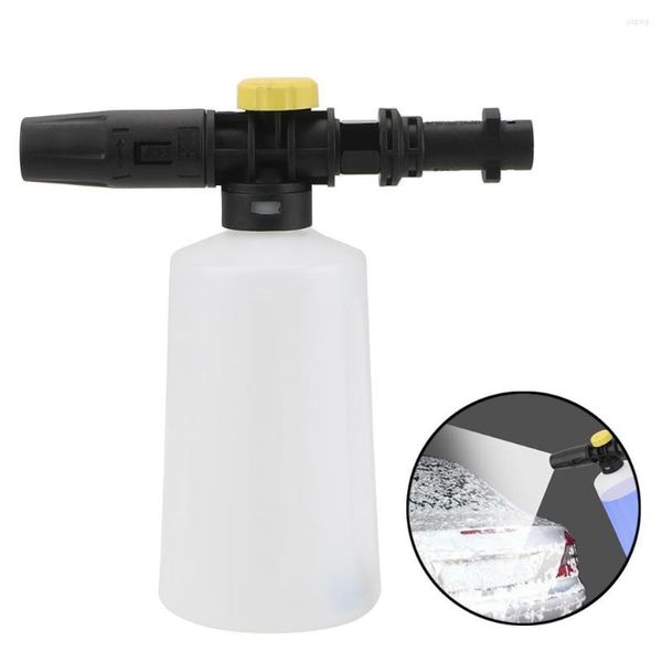 Lance voiture mousse lavage générateur de neige Jet pistolet mousseur haute pression laveuse en plastique réglable buse de pulvérisateur