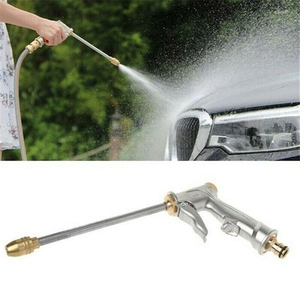 Lance pistolet à eau haute pression Portable pour nettoyer la Machine de lavage de voiture tuyau d'arrosage de jardin buse arroseur mousse