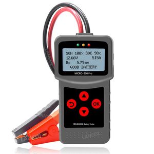 LANCOL nouvelle mise à niveau 12 v 24 v camion moto voiture batterie 3 en 1 testeur de batterie Micro 200 pro270i