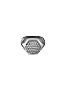 Lanecrawford ringen merk logo ring ontwerper luxe fijne sieradenspectrum zwaartekracht spinel witgoud zilveren ring