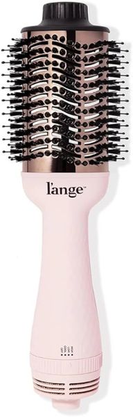 LANGE HAIR Le Volume 2en1 Sèche-cheveux Brosse Air en Un avec Corps Ovale Coiffeur pour Blush Lisse 240315