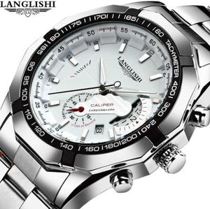 Langlishi 2021 HETS MONTRES TOP BRAND Brand Luxury Wristwatch Quartz Clock Watch Men Sport Sport Chronograph Relogio Masculino X0623386250