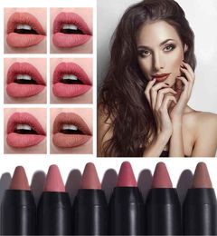 langmanni Maquiage 12 kleuren matte lippenstift Waterdicht Naakt Fluwelen lippenstift sexy Schoonheid Langdurige batom Rode Lippen tint Cosmetic1509782