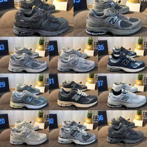 Langxin Baulunwei Yuanzu Grey Men's Shoe NB2002r Dad's Shoe M1906RB Women's Shoe Automn and Winter Running Shoe