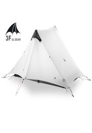 Lanshan 2 3f UL Gear 2 Person 1 Persona Ultralight Ultralight Camping Tent 3 Season 4 Season Professional 15d Silnylon Rodless Tent T19903399