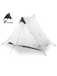 Lanshan 2 3f UL Gear 2 Personne 1 Personne Outdoor Ultralight Camping Tent 3 Saison 4 Saison professionnelle 15D Silnylon Tente sans tige T17742537