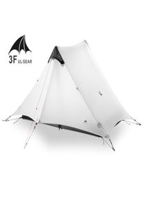 Lanshan 2 3f UL Gear 2 Personne 1 Personne Outdoor Ultralight Camping Tent 3 Saison 4 Saison professionnelle 15D Silnylon Rodless Tent T19903399
